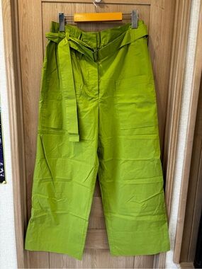 ODEEH Womens Wide Leg Carpenter Pants Size 34 Luxury Art Contemporary Trousers